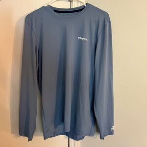 Patagonia Men's Blue Long Sleeve Shirt Size Small